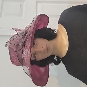 Women's flower bucket hat